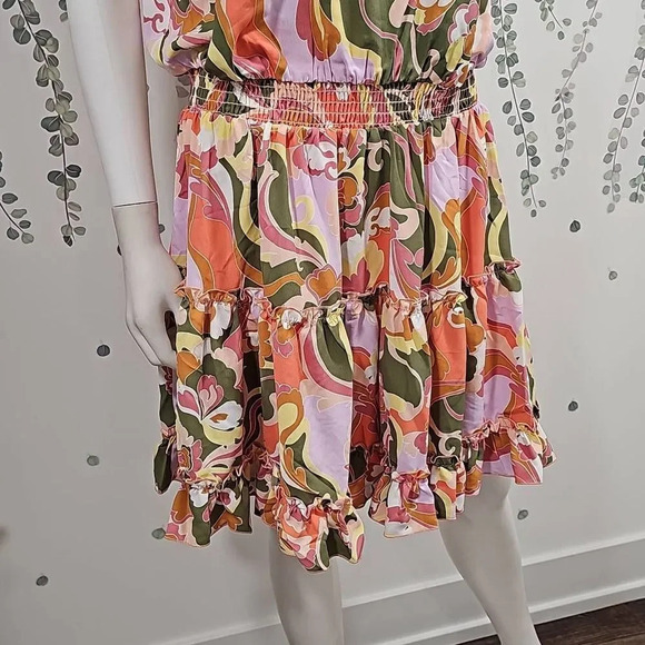 Show Me Your MuMu Wild Dreams Mini Dress Sz XXL - Picture 5 of 11